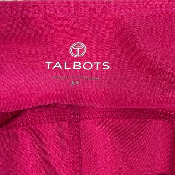 Talbots Women's Small Pink Athletic Leggings - Picture 6 of 8